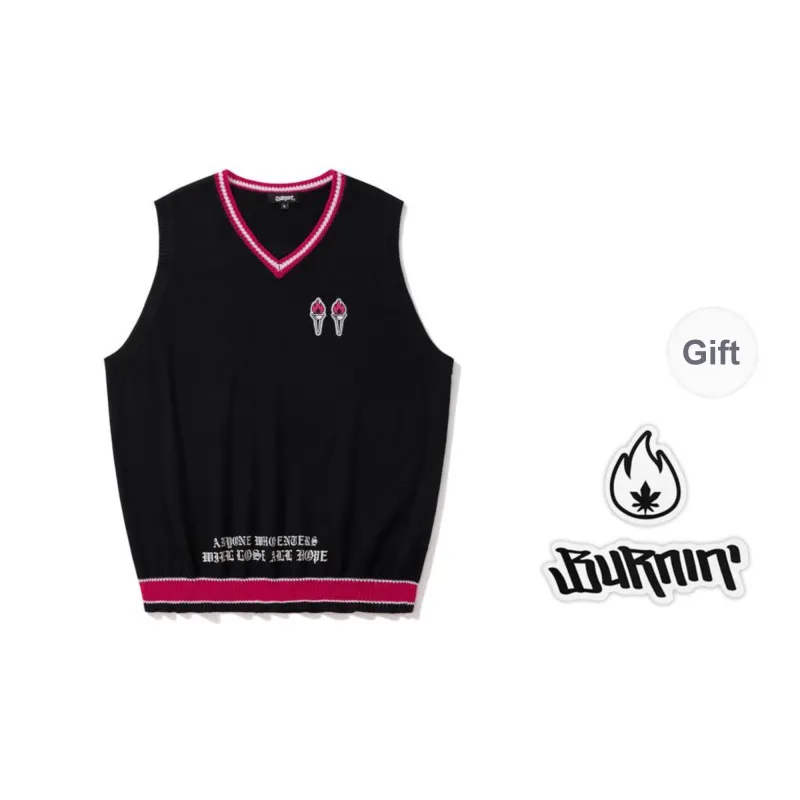 BURNIN Tank Tops Unisex Black-0