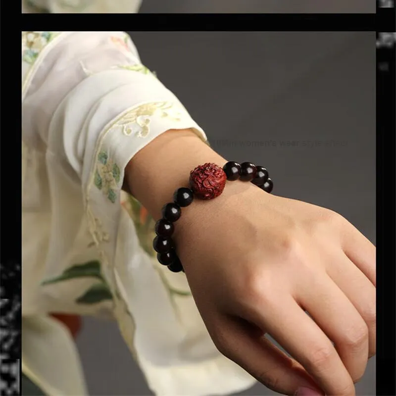 YIZHILIN Rosewood Bracelets Unisex-5