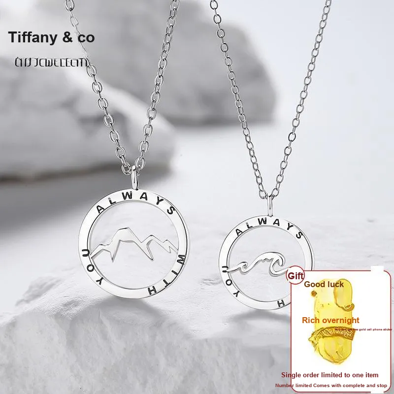 CHAOHONGJI 925 Sterling Silver Necklaces Unisex-4
