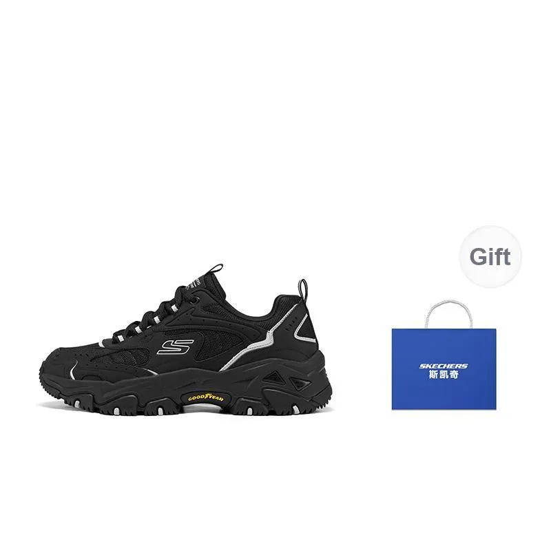 Skechers OUTDOOR MENS Anti Slip Wear Resistant Low Top Trekking Shoes Men's Black-5