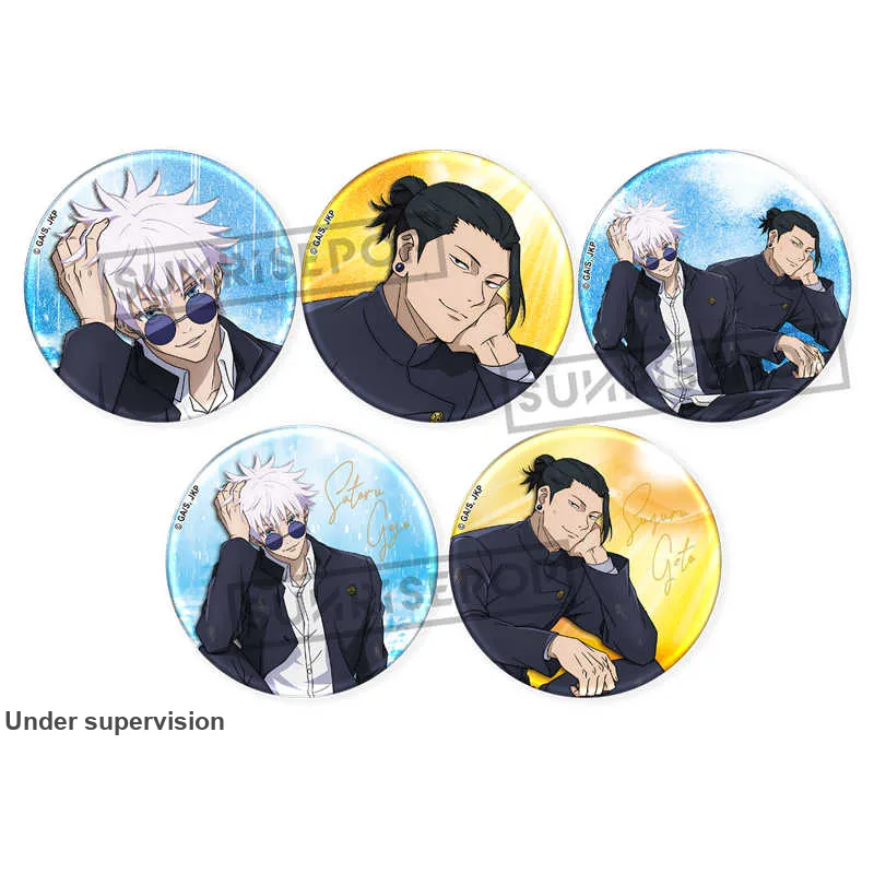 SUNRISEPOP Jujutsu Kaisen Season 2, Satoru Gojo Casual Badge Badges-2