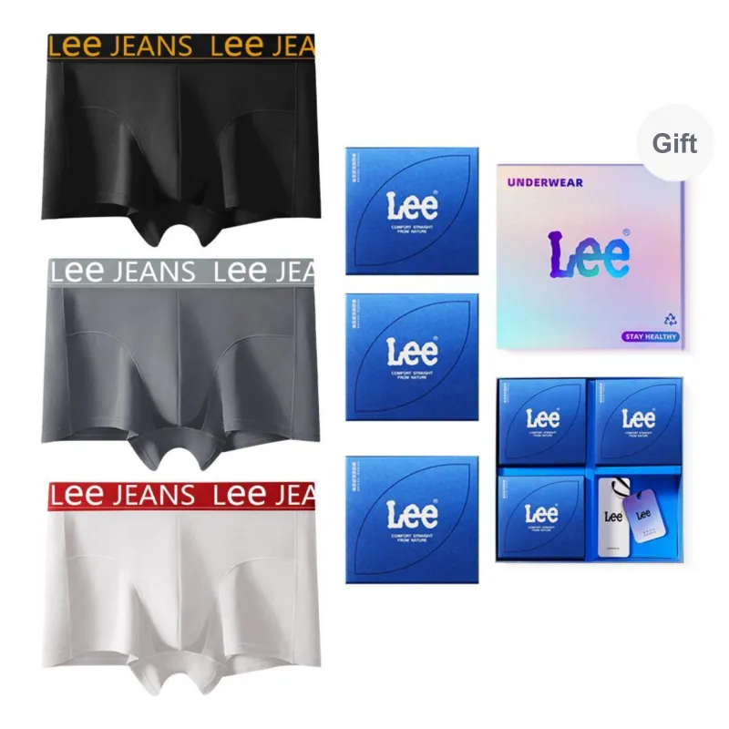 Lee Classic 101 Underpants Men's Box 3 Pack-5