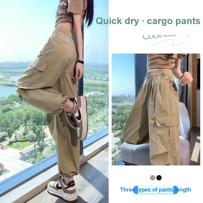 ARIADNAW STUDIO Cargo Pants Women's Khaki-2