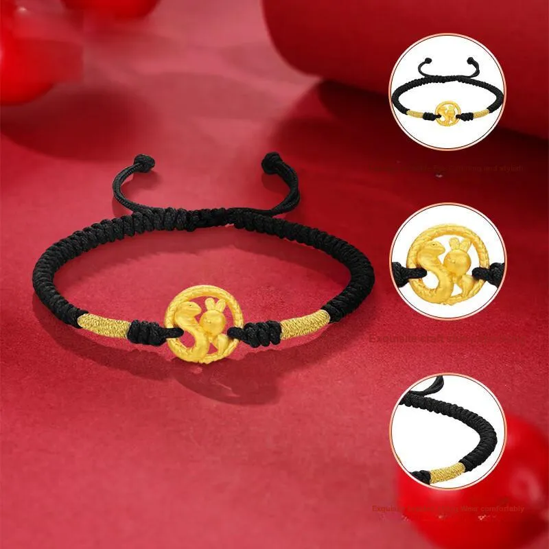 9i Gold Bracelet Unisex-5