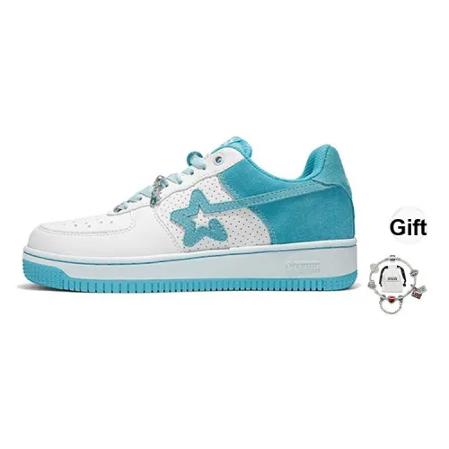 RIPSTAR Anti Slip Wear Resistant Low Top Skateboard Shoes Unisex Mint Smoothie
