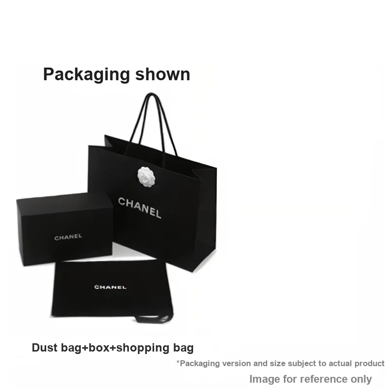 CHANEL 22Bag Cow Leather Tote Bag, Shopping Bag, Handbag, Shoulder Bag Trumpets Women's Milk Tea Brown Coffee-2