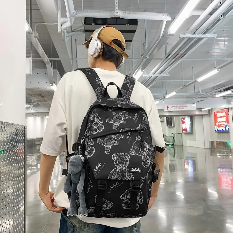 Alcohol dragon Backpacks-16