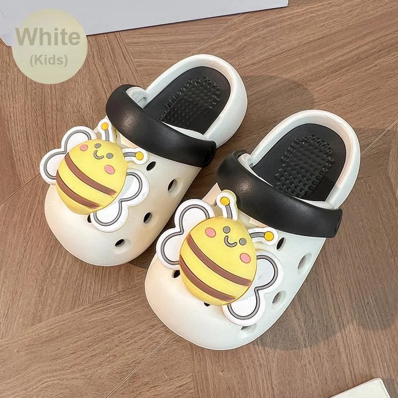 CEO Bee Clogs Platform Squashy And Bouncy Feeling Women's DIY Cartoon Platform Home Indoor Men's-1