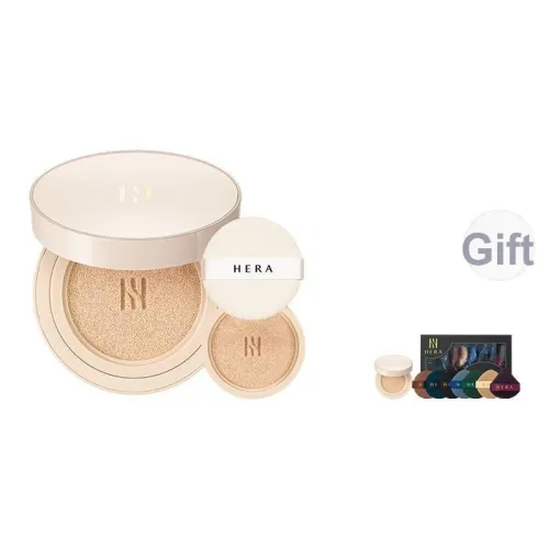 Hera Heran Белый Золото Телесный Светлый Основа Воздушные Подушки Увлажняющий Корректирующий Тон Кожи Увлажняющий 15г*2