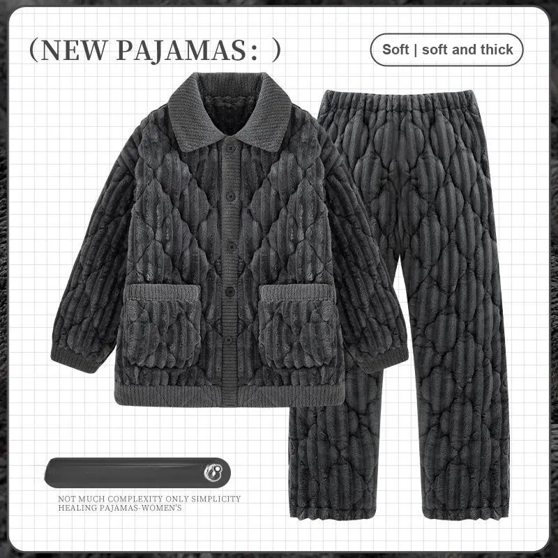 OUSHIBO Pajama Set Men's Image Color-1