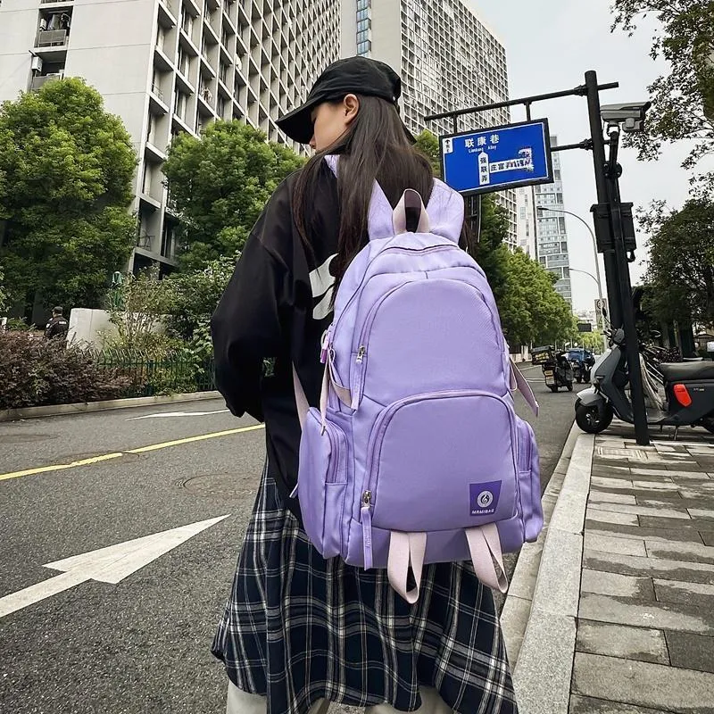URBAN FOREST Nylon Backpack Regular Unisex Multicolor-17