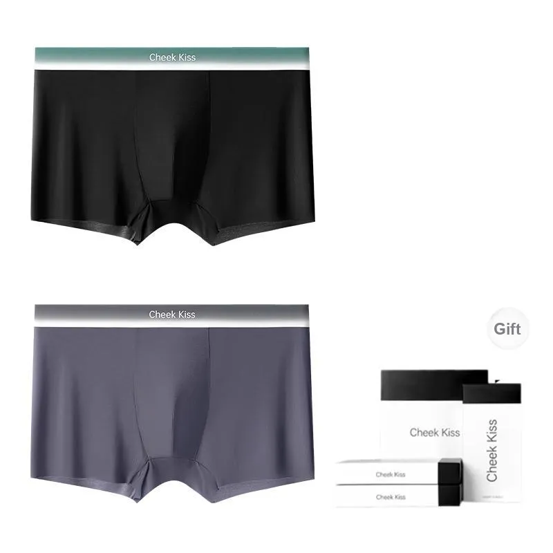 Cheekkiss Underpants Men's Gift Box Of 2 Strips-18