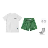 그린+화이트 시그니처 반팔 (양말 증정)