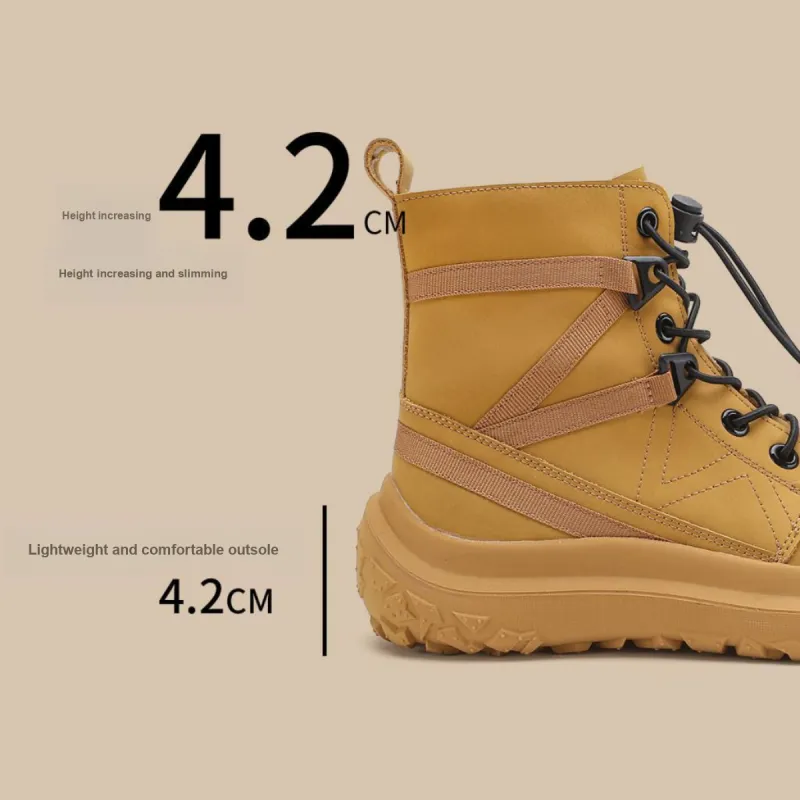Safiya Short Outdoor Boots Women's Yellow-3