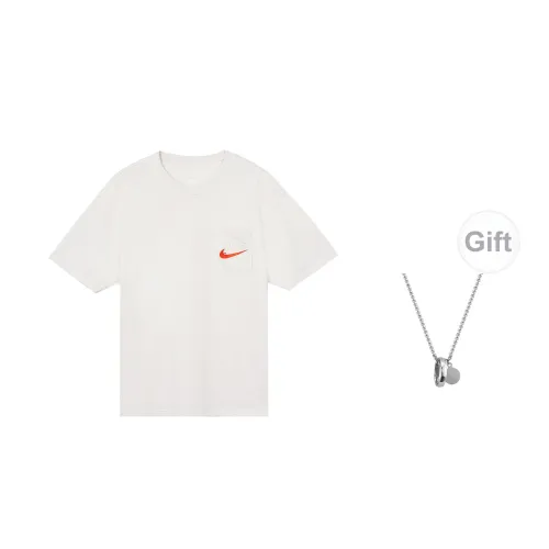 Nike Sportswear T-Shirts Unisex Phantom Gray-White