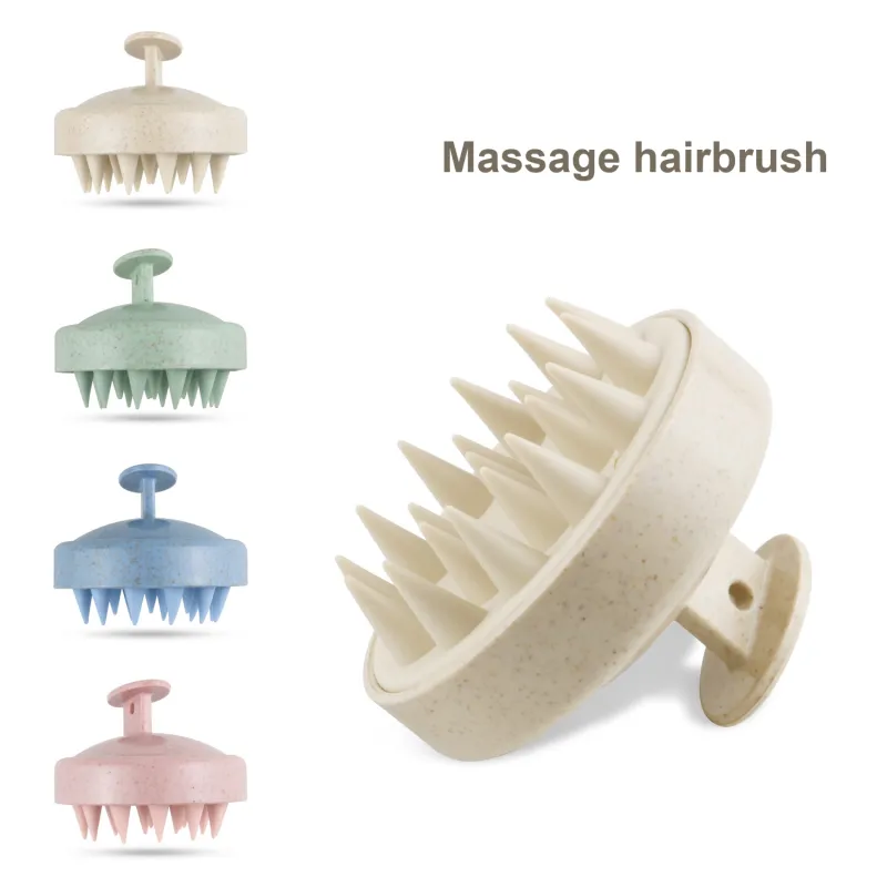 Love Of Wormwood Soft Silicone Cleaning Comb Scalp Relaxation-1