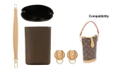 [Three-Piece Set]Handheld Strap+Liner+Abrasion-Resistant Buckle