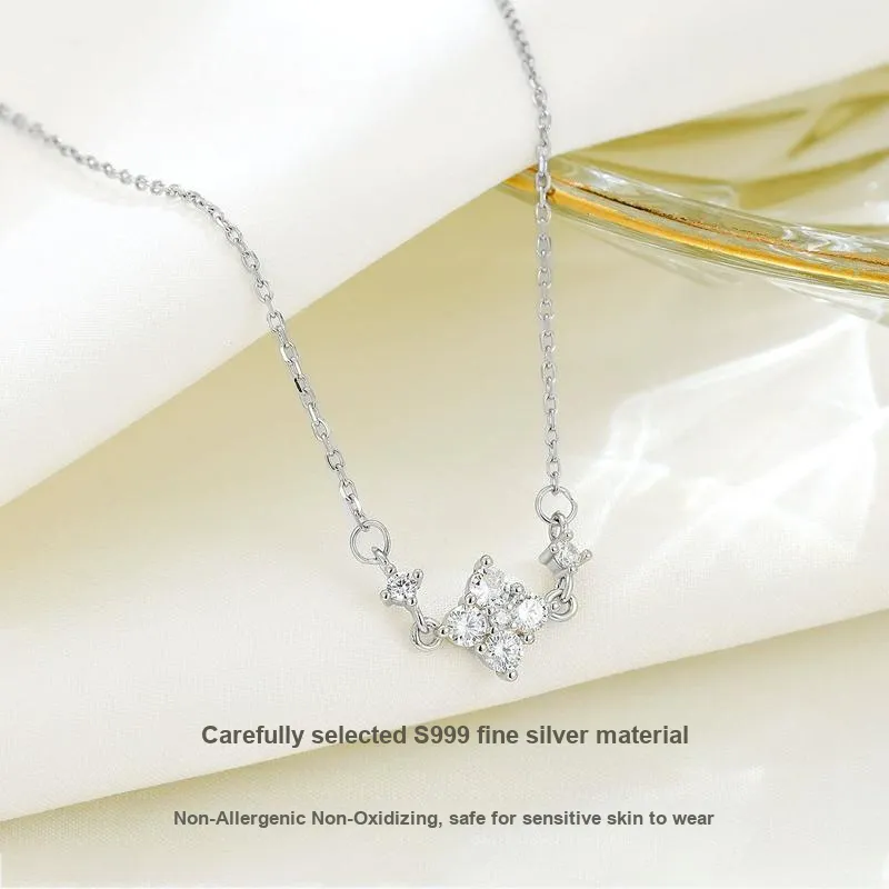 MISS TOOYA S925 Silver Necklaces Women's-2