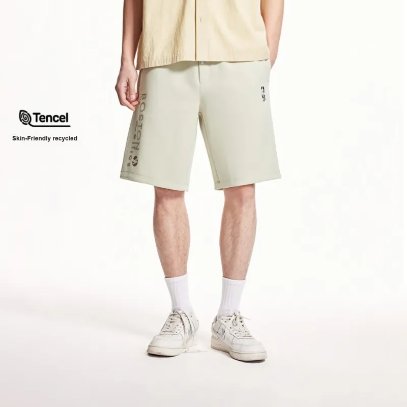 JACK JONES· x NBA Boston Celtics Team Spring Summer Casual Shorts Men's C63 Khaki-1