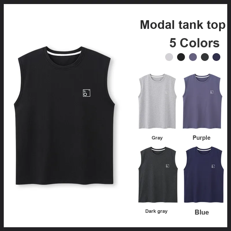 MADALLO Men Tank Tops-2