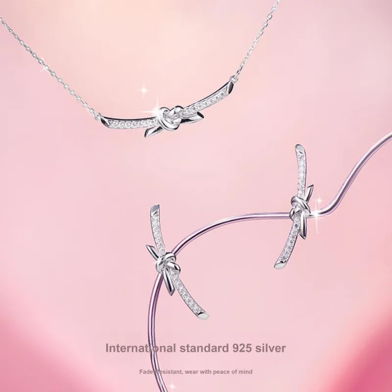 ZHENJIUJIU S925 Necklaces Women's-1