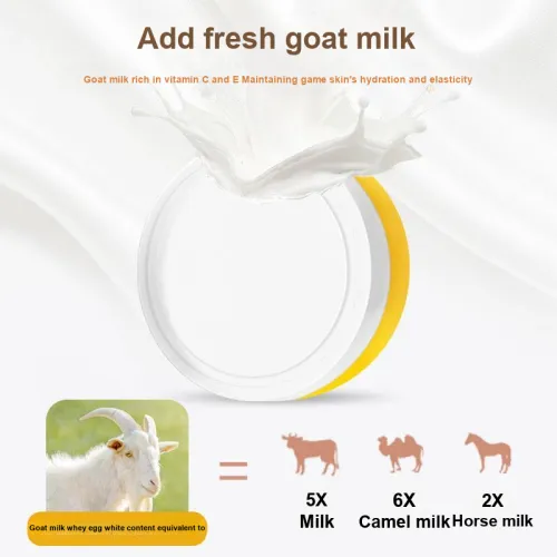 MISSLILLY Honeys Козье молоко Мыло Tallow Мыло 100г Удаление клещей Чистка Контроль жирности Глубокая чистка Успокаивающий