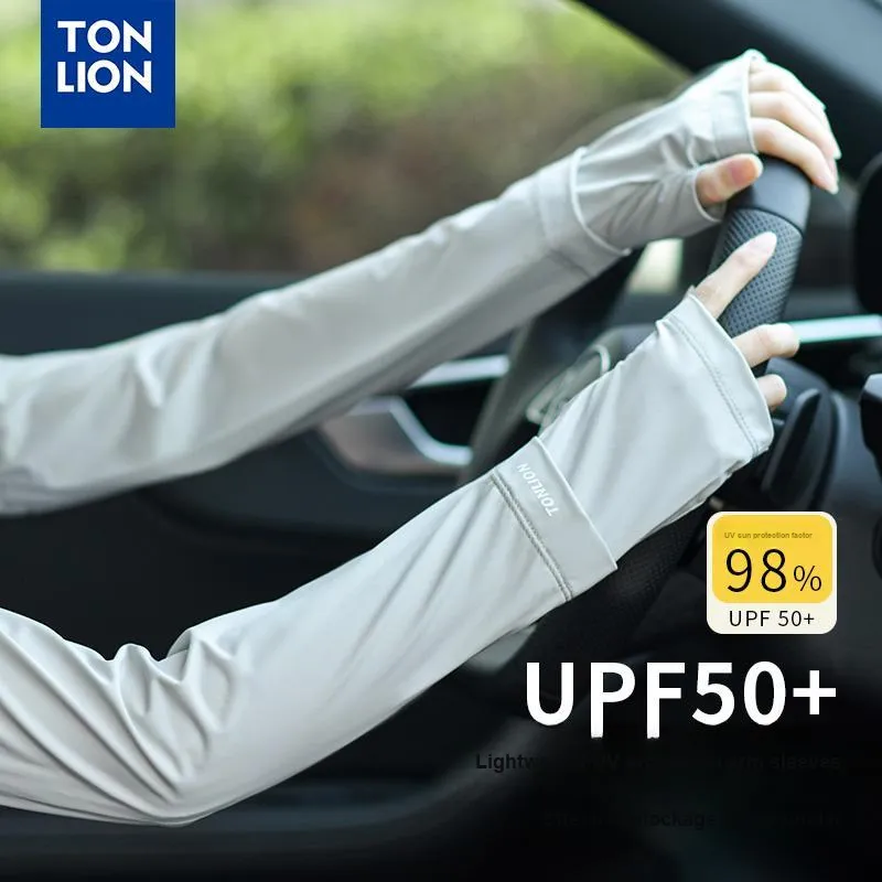 Tonlion Polyamide Sun Protection Sleeves Unisex-1