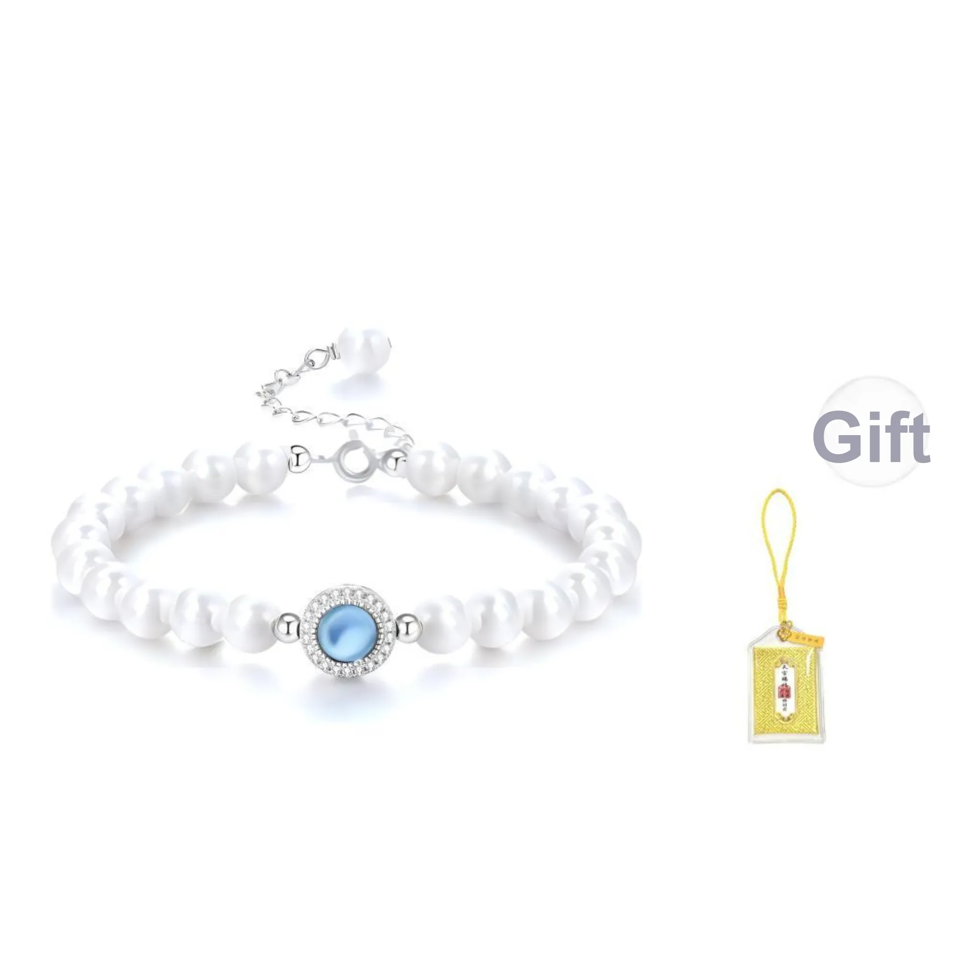 Beth Jewelry Pearl S925 Silver Bracelet Women's