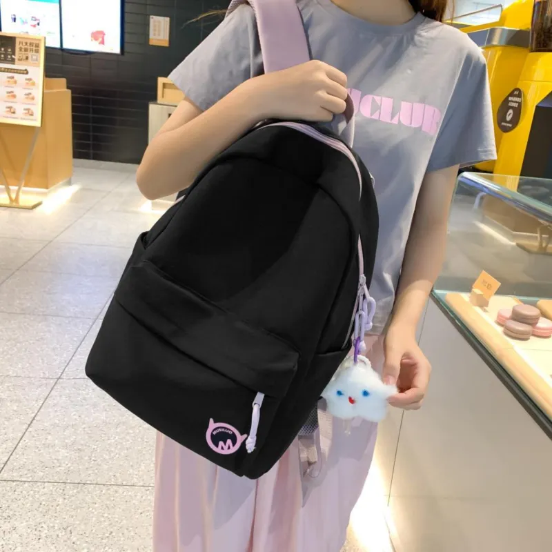 AIBAG Nylon Backpack Unisex Multicolor-8