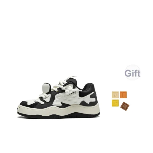 TCELLARS Низкие кроссовки для скейтбординга унисекс Панда черные