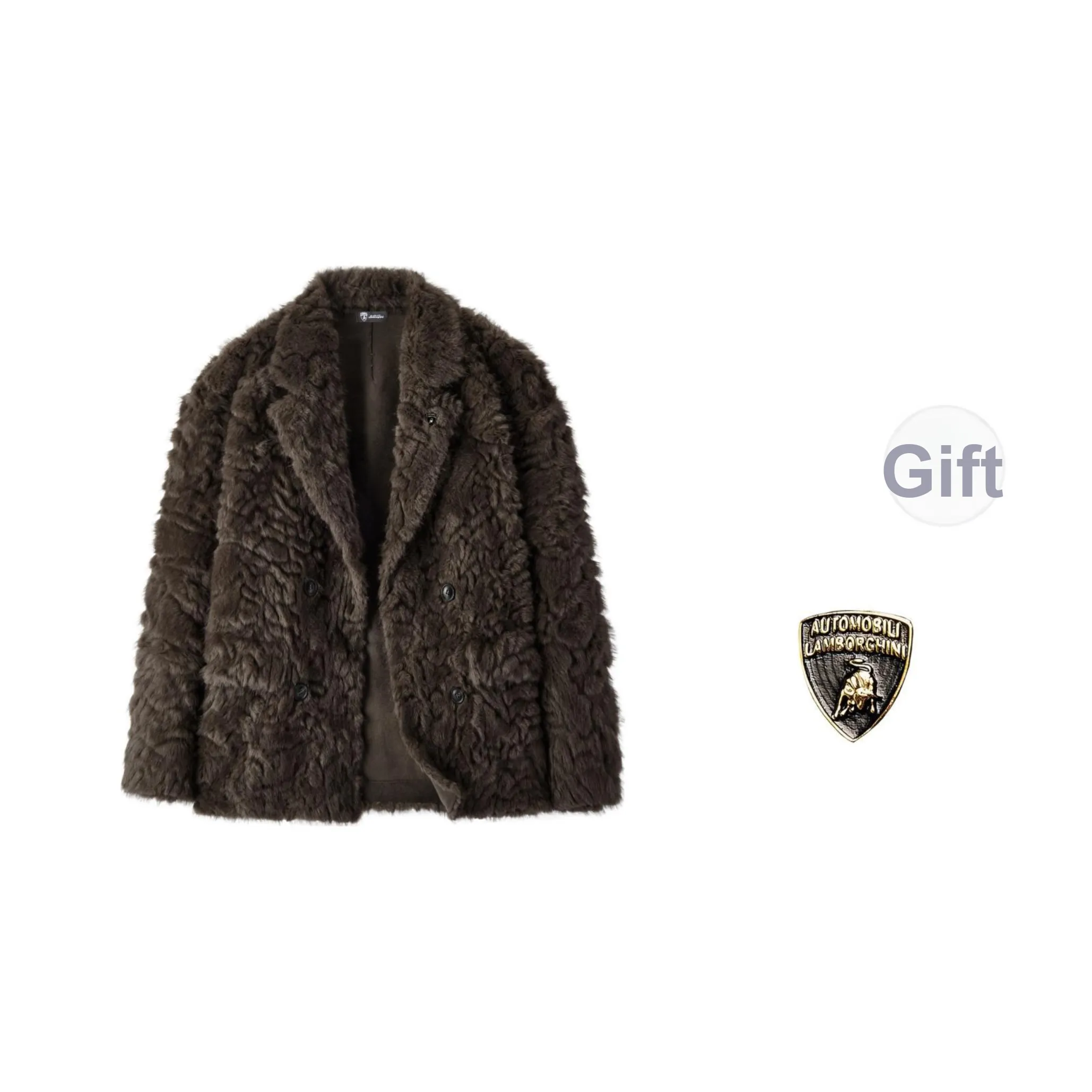 AUTOMOBILI LAMBORGHINI Хлопковый пуховик унисекс