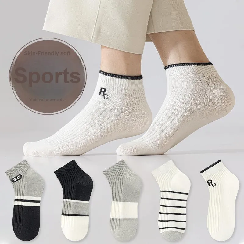 Master Mid Calf Socks Men's Box 5 Pack-14