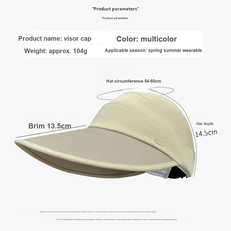 TUCANO Polyester Sun Protection Hats Women's-6