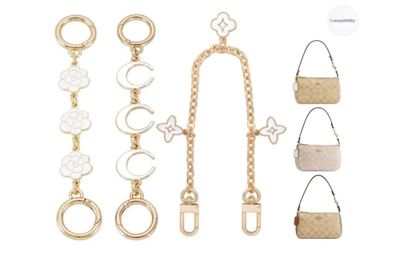 GUYI Alloy Bag Accessory Women's Gold Tone-14