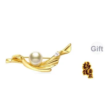 Luxury Beads Pearl Brooches Women's