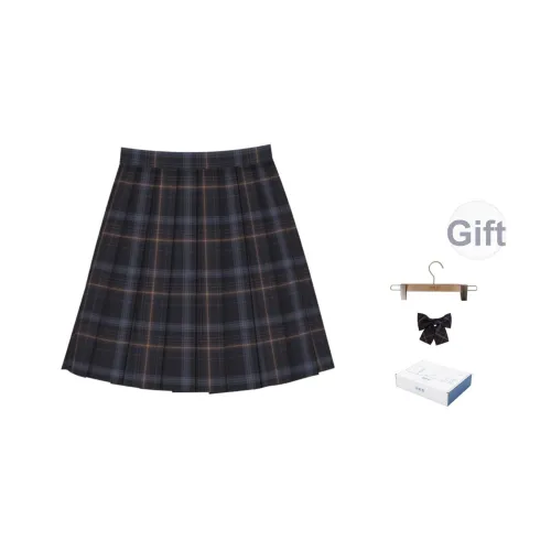 Hatsumachiya Плиссированная юбка A-силуэта Женская
