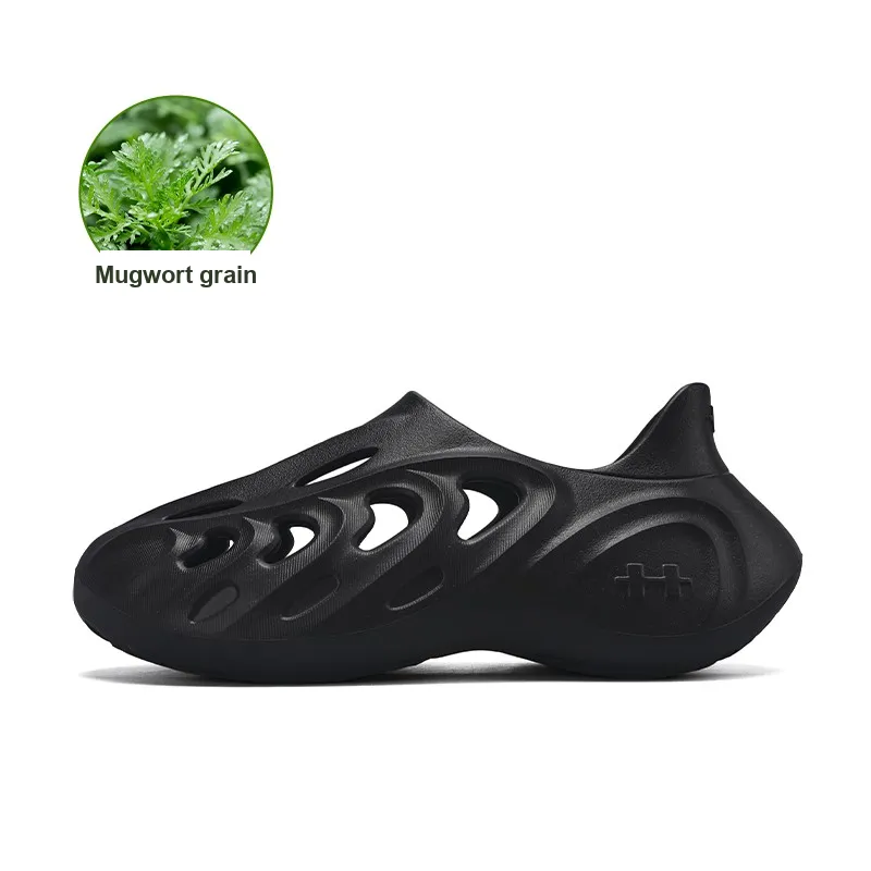 CAOT Natural Grass Series Clogs Unisex Black