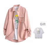 Pink+White T-Shirt