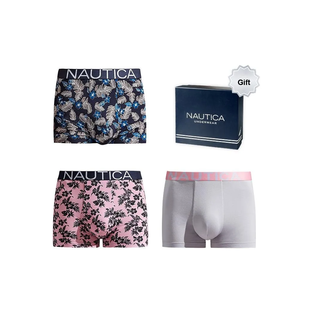 NAUTICA UNDERWEAR Боксеры Мужской Бокс 3 Пачки