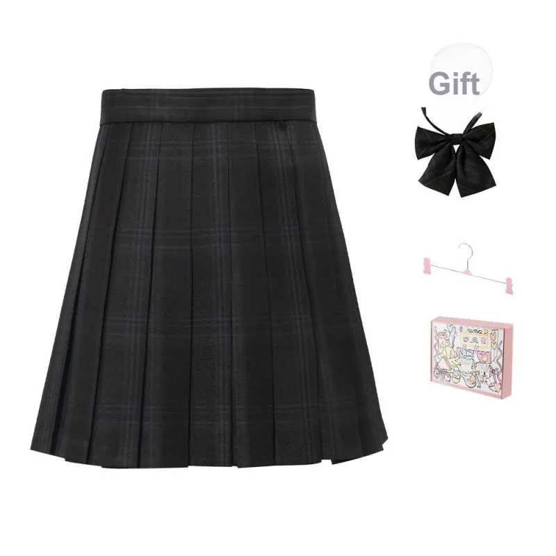 RIMUXINGHE Casual Short Skirts Women's Black-5