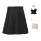 [Mist River 43cm]Plaid Skirt+Bow Tie
