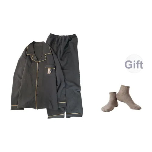 Maultiay Пижамный комплект Осенний и Зимний Мужской