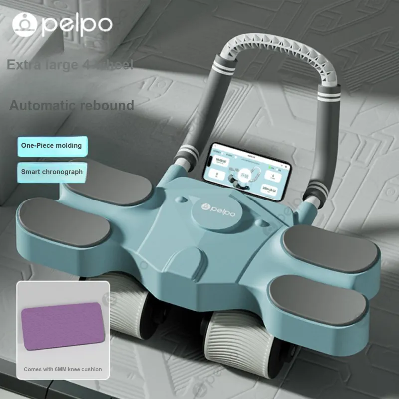 Pelplo Abdominal Rollers Unisex Home Indoor Office Exercise Flat Support 2 in 1-4