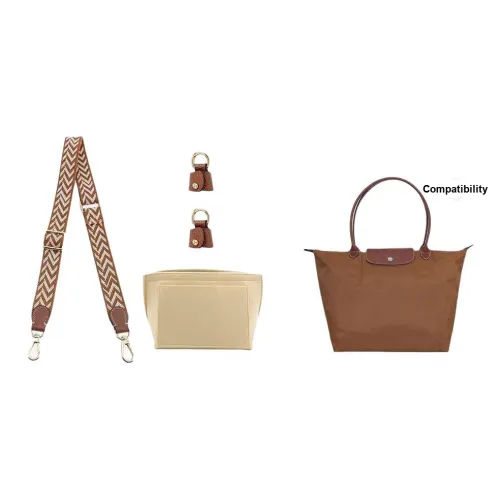 Modified Sauce Сумка из холста Ремень Женские Коньяк