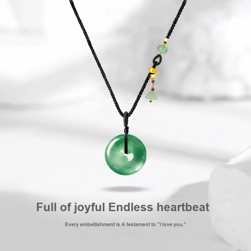 JUICY GRAPE African Emerald Necklaces Unisex-2