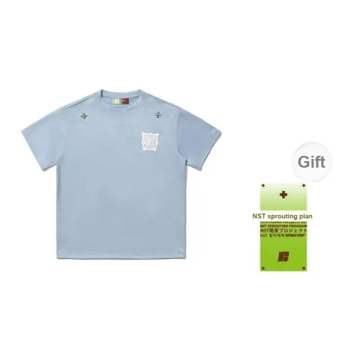 NSTNEW START T Shirt Unisex Haze Blue