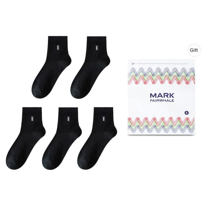 FAIRWHALE Socks Gift Box Unisex 5 Pack-0