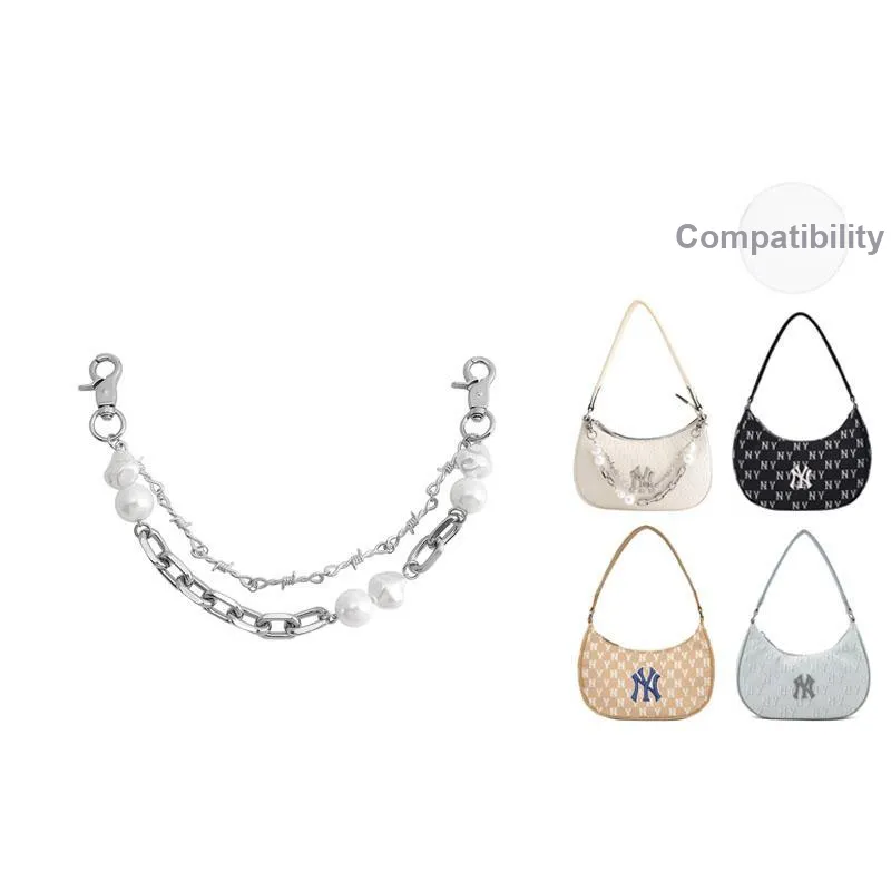 Jingxi Metal Detail Chain Sold Individually Bag Accessory Women's Silver