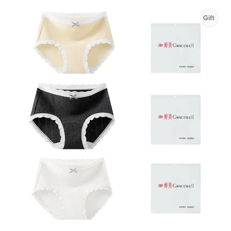 GRACEWELL Underpants Women's Shopping Bag 3 Pack-30
