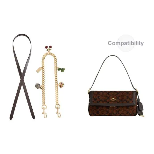 Ingenuity Handmade Микрофибра Сумка Ремень Женский Трюфельно-коричневый Золотой Тон